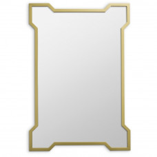 Зеркало в ванную в золотой раме Zar Gold (Зар) Svart 70*102 см 